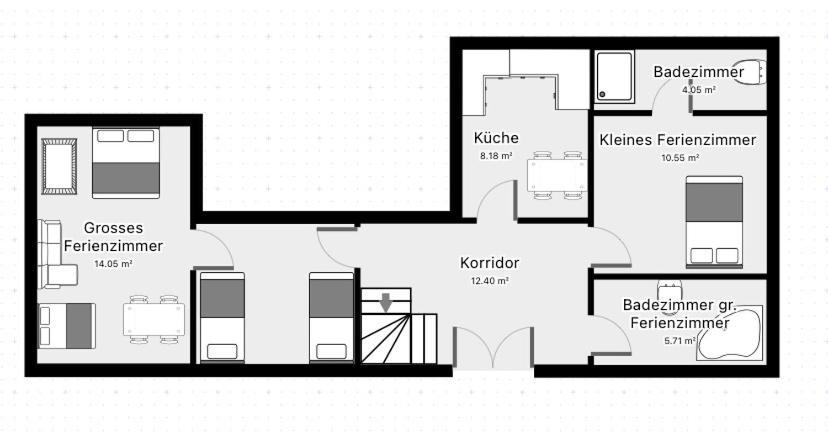 Kleines Ferienzimmer Uckermark 카세코프 외부 사진